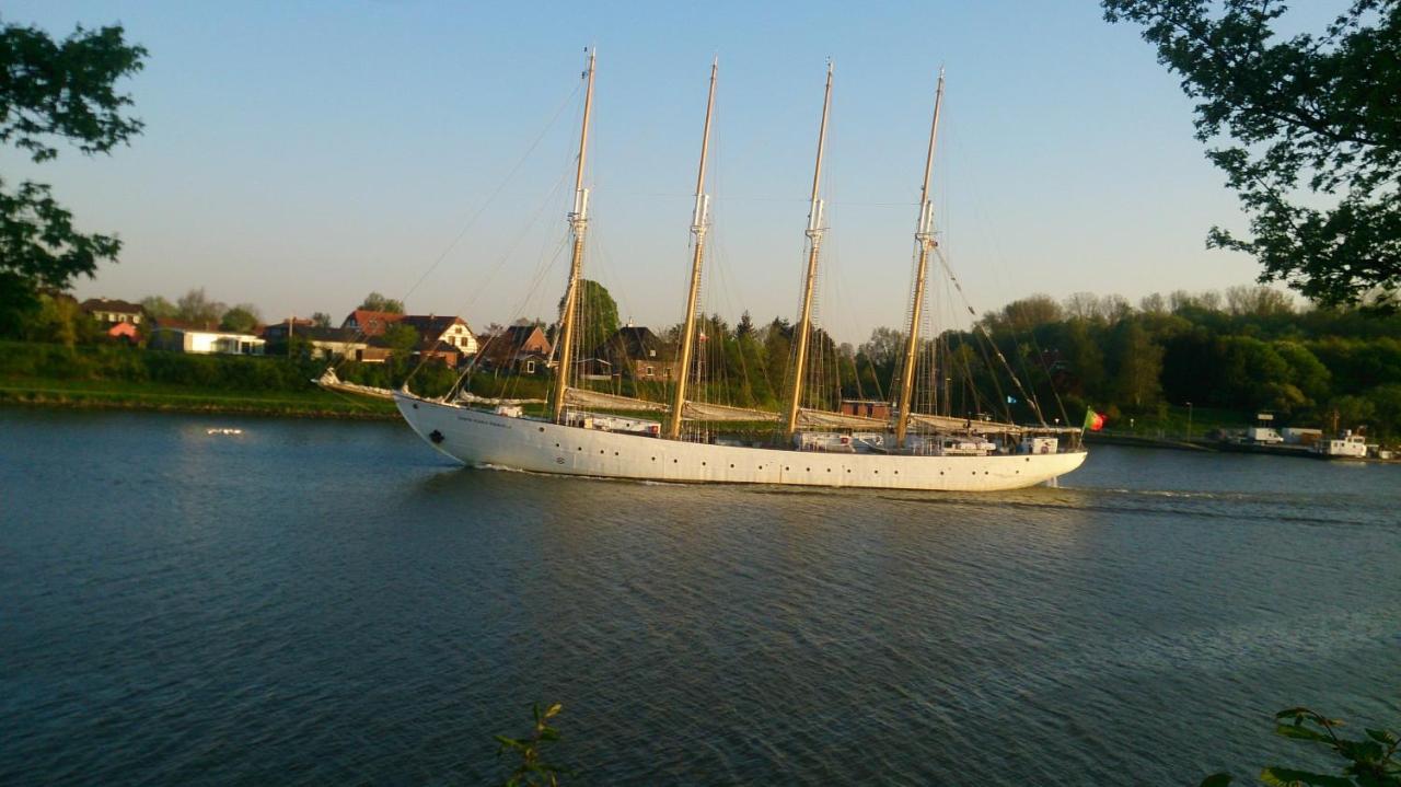 Fewo Zufriedenheit Appartement Sehestedt  Buitenkant foto